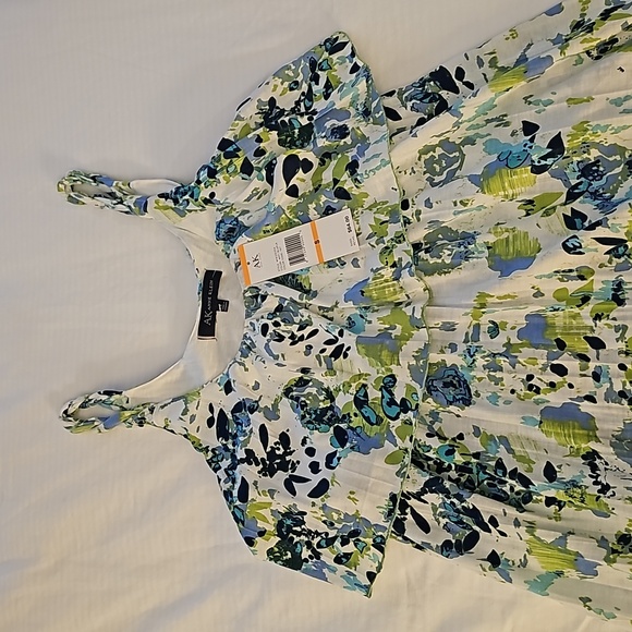 Anne Klein Flirty Sun Dress 👗  NWT Size S $64 - Picture 2 of 10